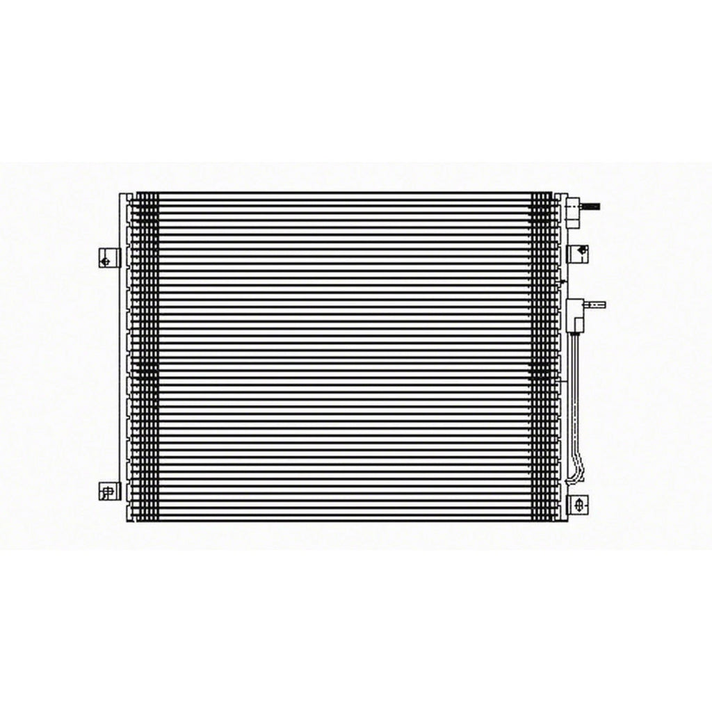 Replacement A/C Condenser Repair Part For 2000-2003 Dodge Durango