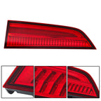 Left Red Tail Light for Honda Pilot (2016-2018) Chrome Halogen