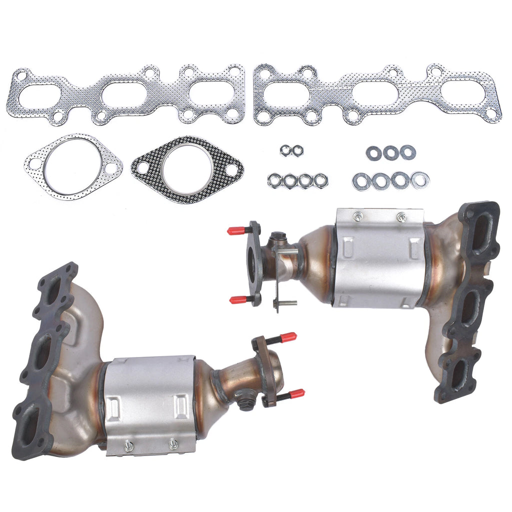 Pair Front Catalytic Converters for Ford Explorer Flex (2013-2019)