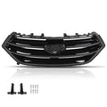 Front Bumper Upper Grille with Camera Hole for Ford Edge (2015–2018)