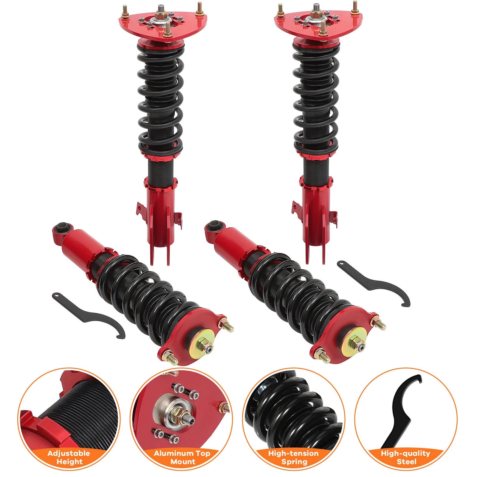 Coilovers for Subaru Legacy (2005–2009) Suspension Struts Shocks Kits
