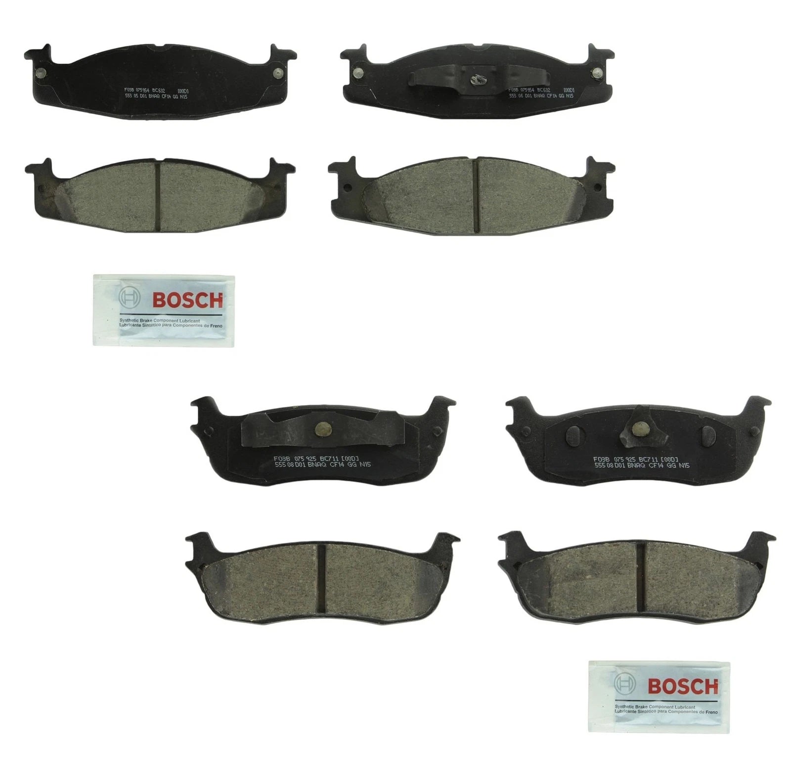 Bosch QuietCast Brake Pads Kit for Ford F-150 (1996)