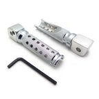 Chrome Front Foot Pegs for Yamaha FZR 600 YZF 600R/750R/1000R R1 R6 FZS1 XJ 600S (1990–2003)