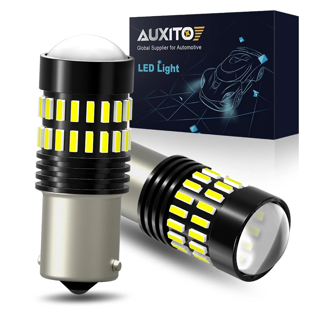 2X 1156 LED Bulbs for Backup Reverse Light BA15S (1156NA)