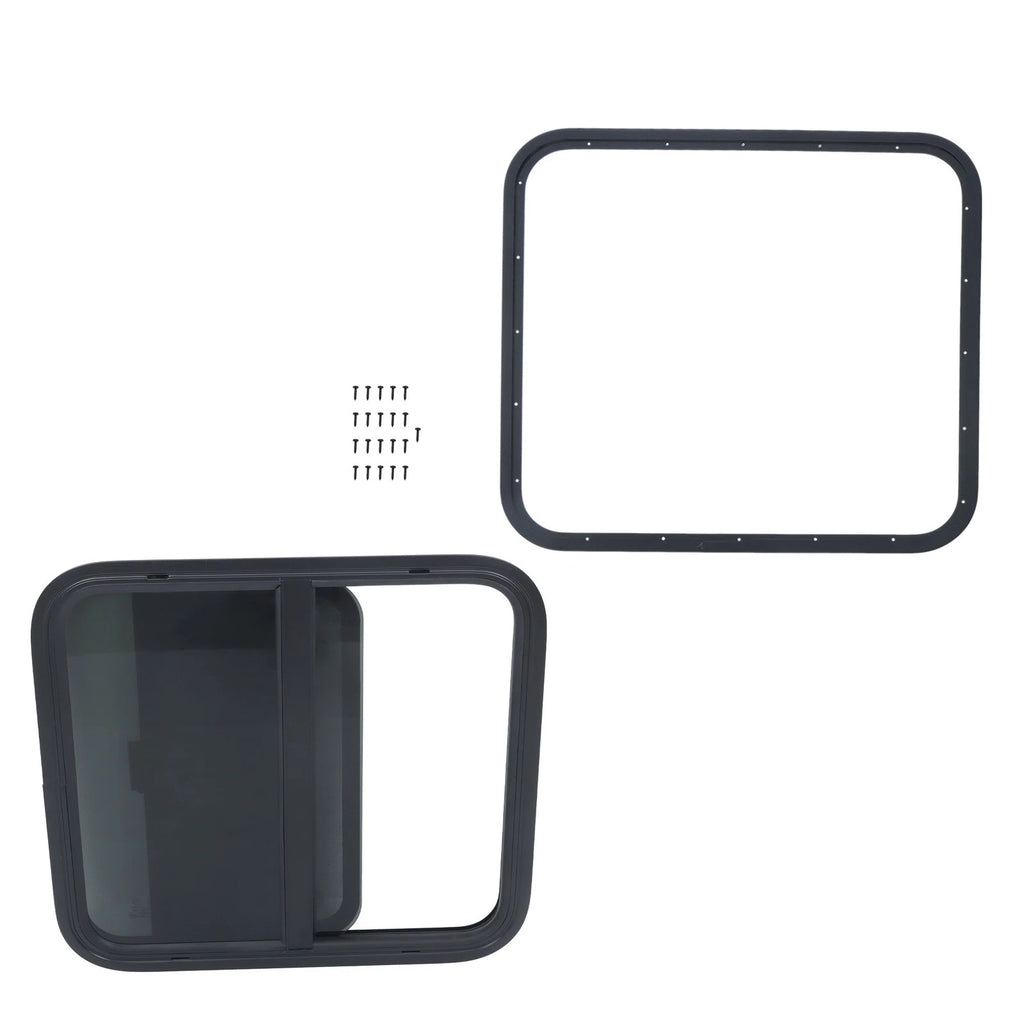 24" x 22" RV Horizontal Slide Window Trim Ring for RV (DOT Certified)