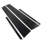 4 Pcs Door Trim Pillar Posts Black Covers for VW Jetta (2012-2018)