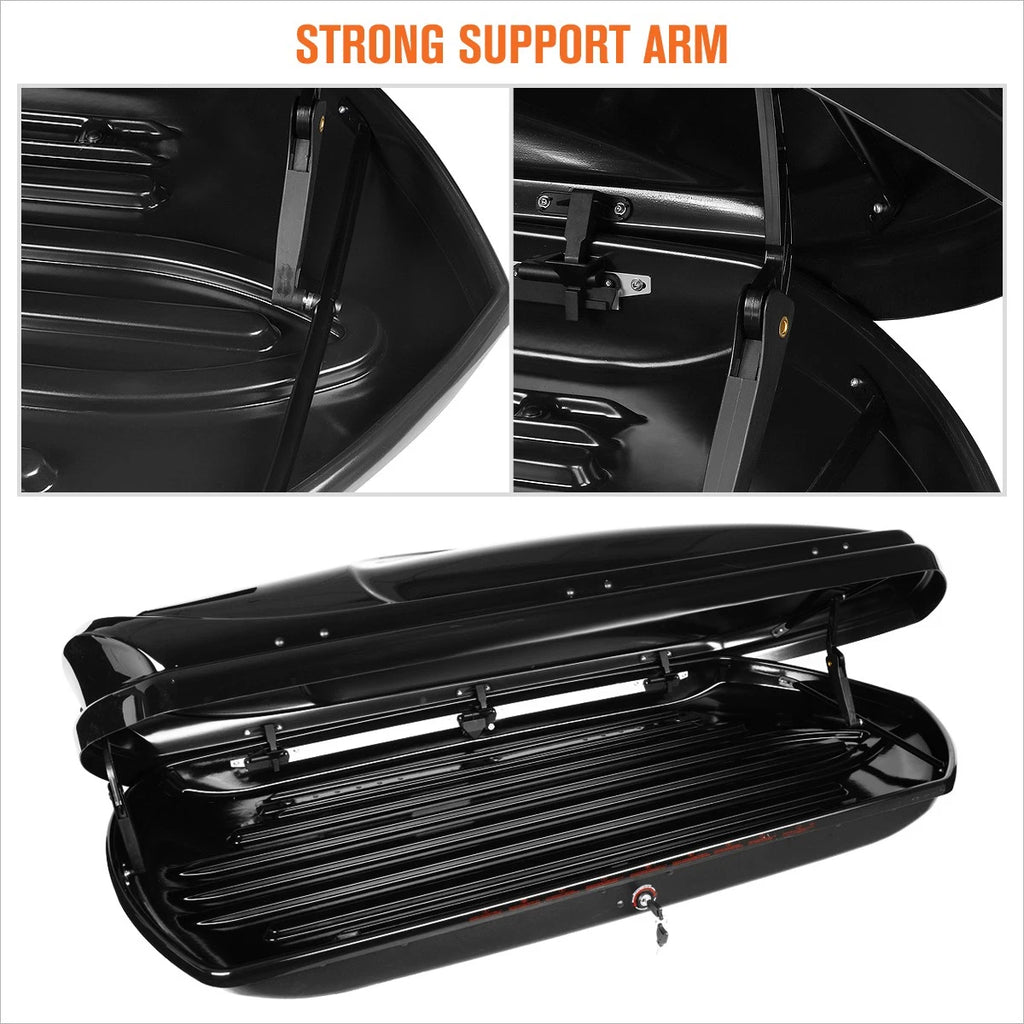 Adjustable Aluminum Cross Bar Roof Rack for Universal Fit (135cm)
