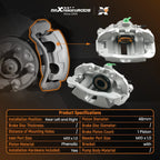 Rear Disc Brake Calipers for Chevrolet S10/GMC Sonoma (1998–2004)