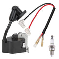 Ignition Coil Module Spark Plug Kit for Husqvarna 324LX 324LDX 324RX 324HDA (2000–2023)