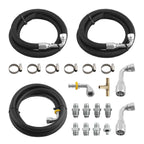 Steering Hose Hookup with 6AN Fitting for Hydroboost Power Brake Booster