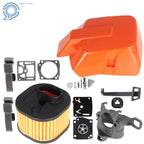 Air Filter Cover Carb Kit for Husqvarna 371 362 365 Chainsaw
