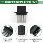HVAC Blower Motor & Resistor for Dodge Durango (2007-2009)