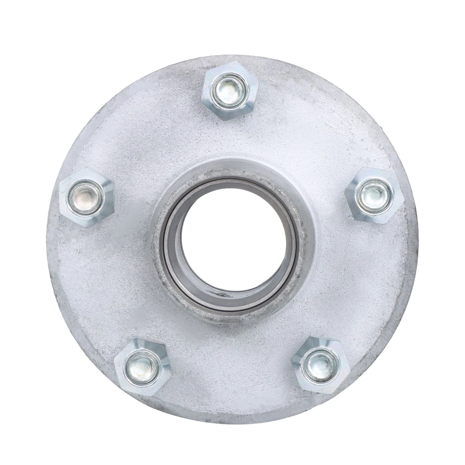 Set of 6 Galvanized Trailer Hub Kit for 2000 lbs Spindle (5 on 4.5")