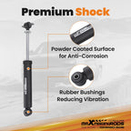 2" Lift Kit for Jeep Wrangler TJ 4WD (1997–2006) - Nitrogen-filled Shocks