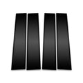 Carbon Fiber Pillar Post Covers 4pc w Keypad Cutout for Lincoln MKT (2010–2019)