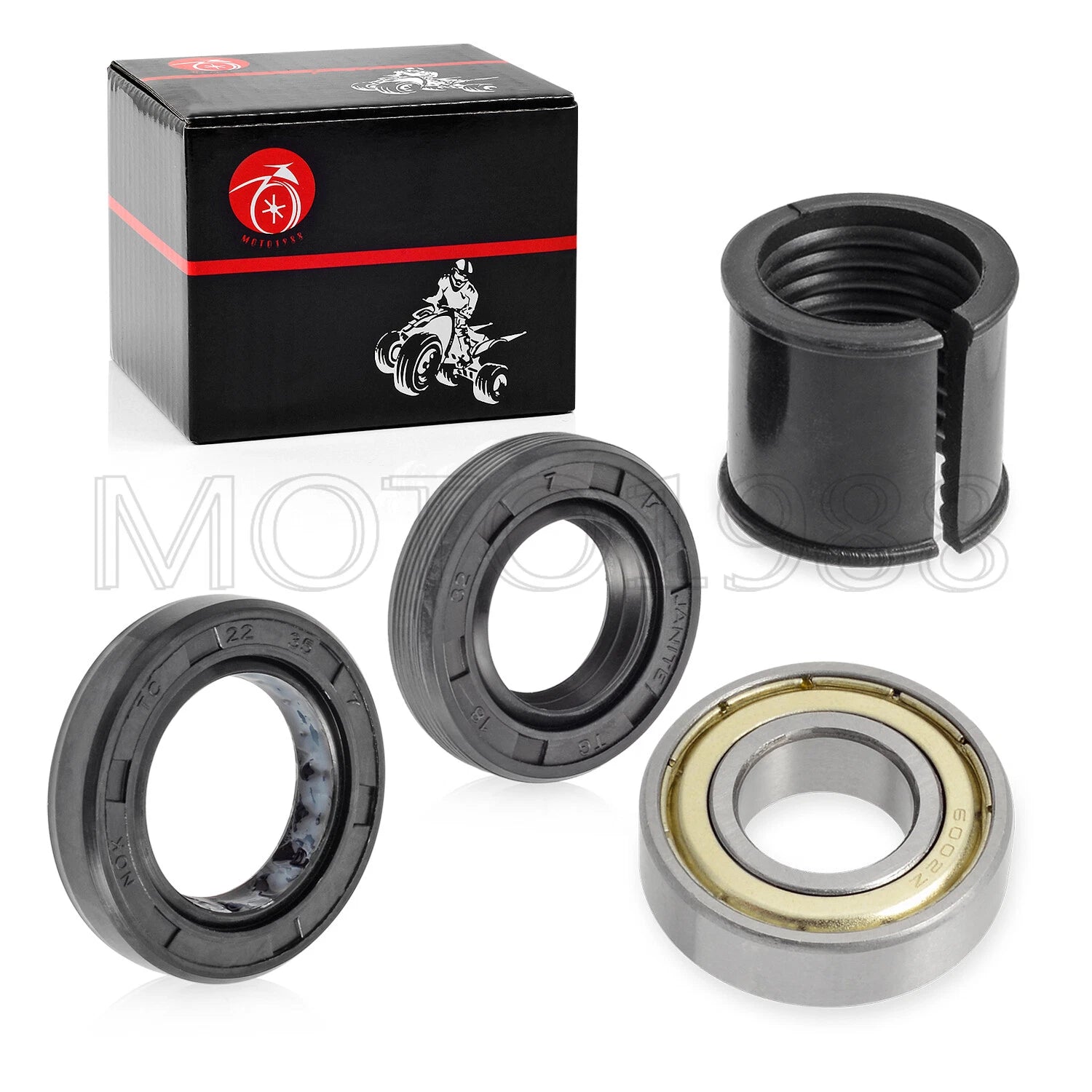 Steering Shaft Bushing Oil Seal Bearing Kit for Polaris Outlaw 50, Sportsman 90 (2005-2023)