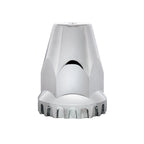Chrome Semi Truck Front Rear Axle Covers with Hubcaps and Lug Nuts for 33mm