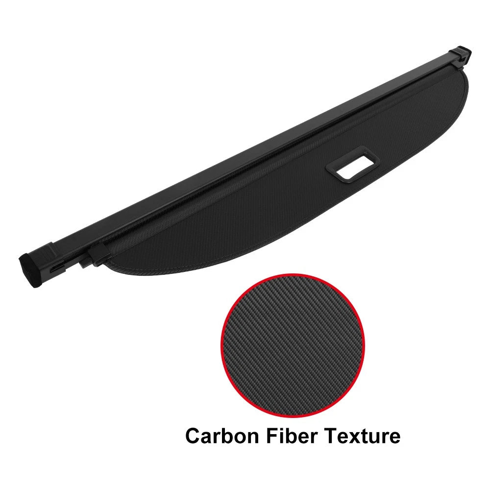 Carbon Fiber Rear Cargo Security Trunk Cover for Subaru Crosstrek Impreza