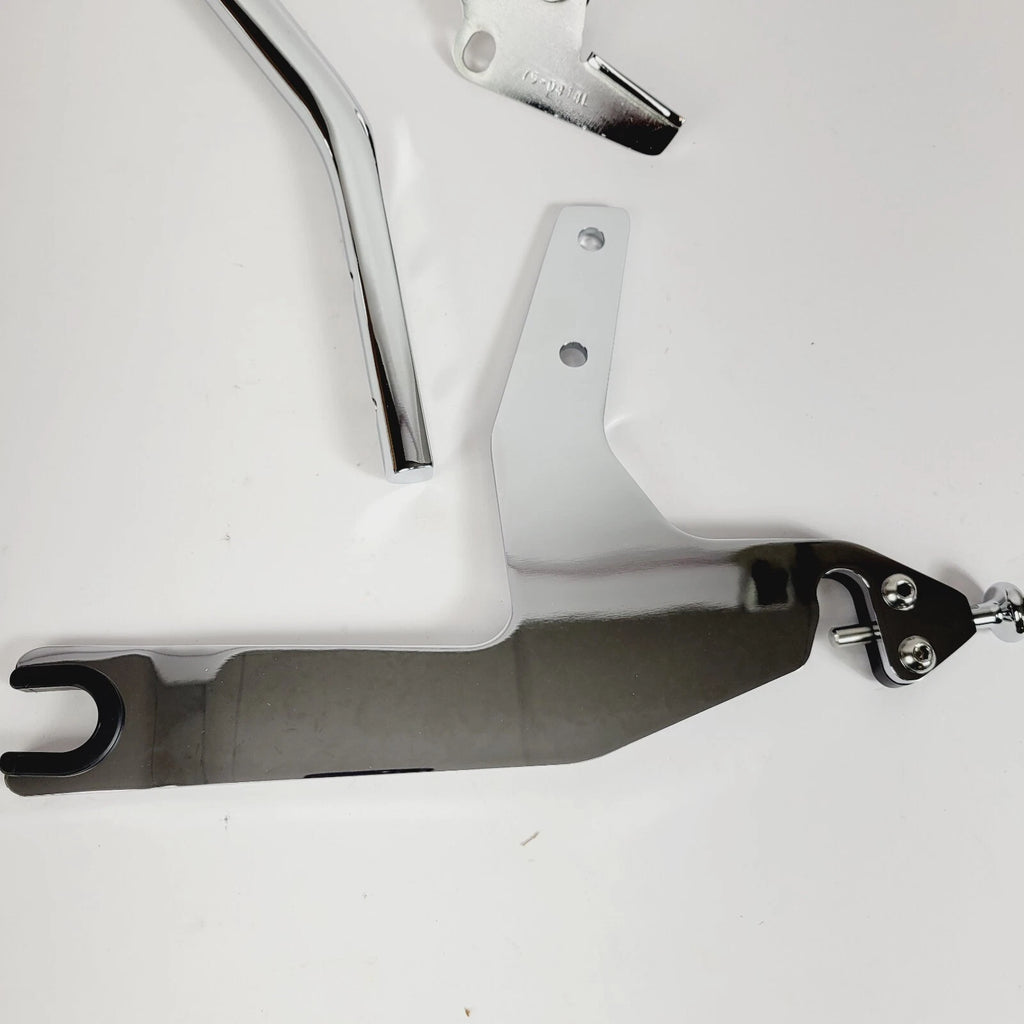 Cobra Chrome Detachable Backrest Sissy Bar for Softail (602-2001, 1501-0555)