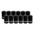 Set of 12 Engine Oil Filters for Cadillac Chevrolet GMC Isuzu Pontiac (All Years)