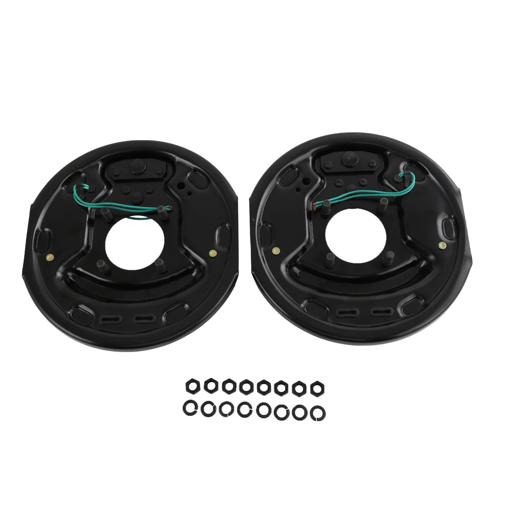 Set of 2 Electric Trailer Brake Assemblies 10" x 2-1/4" for Trailer