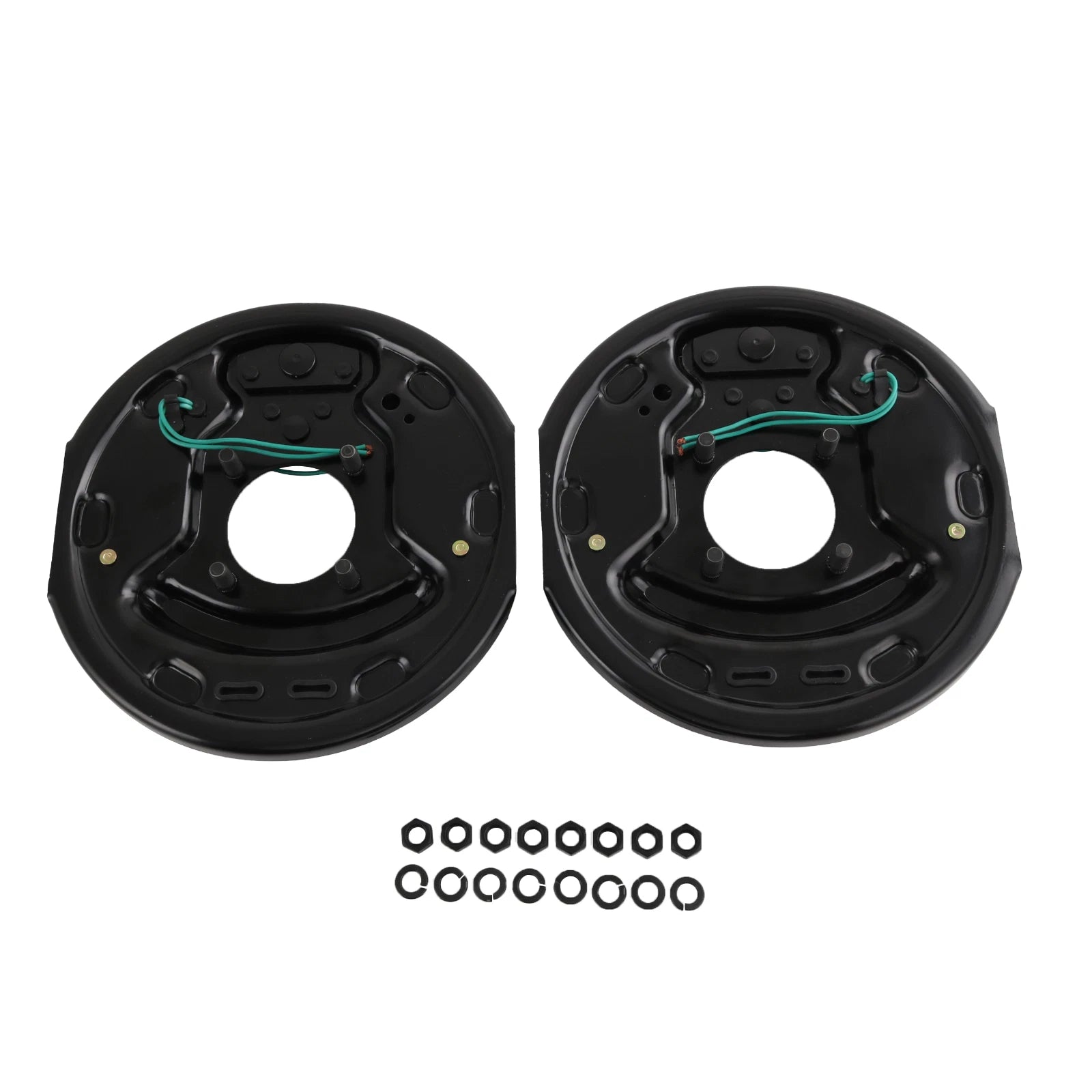 Set of 2 Electric Trailer Brake Assemblies 10" x 2-1/4" for Trailer