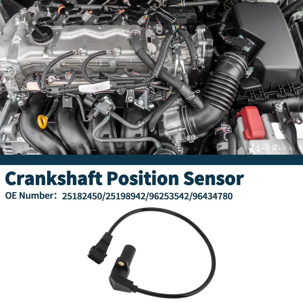 Crankshaft Position Sensor for Chevrolet Aveo 1.6 (2004–2006) No. 25182450