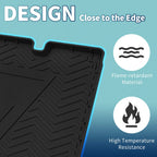 Flat Face Cargo Liner Rear Trunk Mat for Ford EcoSport (2018–2019) TPE