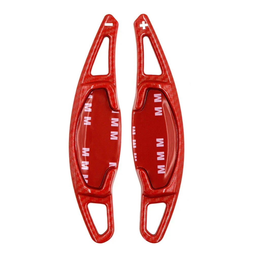 Red ABS Steering Wheel Paddle Shifter Extensions for Honda Civic (2022-)