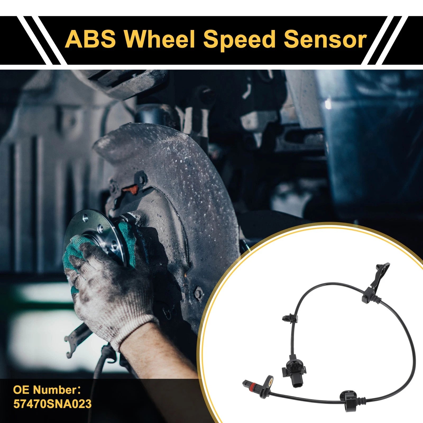ABS Wheel Speed Sensor for Honda Civic (2006–2011) No. 57470SNA023