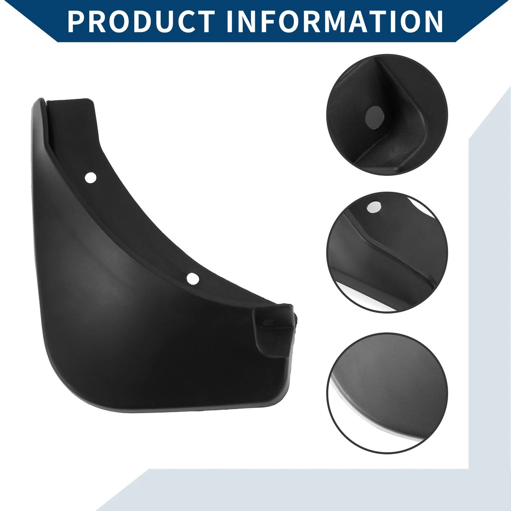 Set of 2 Mud Flaps Splash Guards for Mercedes-Benz A Class (2019–2022)