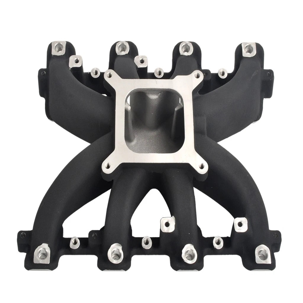 Single Plane EFI Intake Manifold for GM LS1 LS2 LS6 (300-137) Black