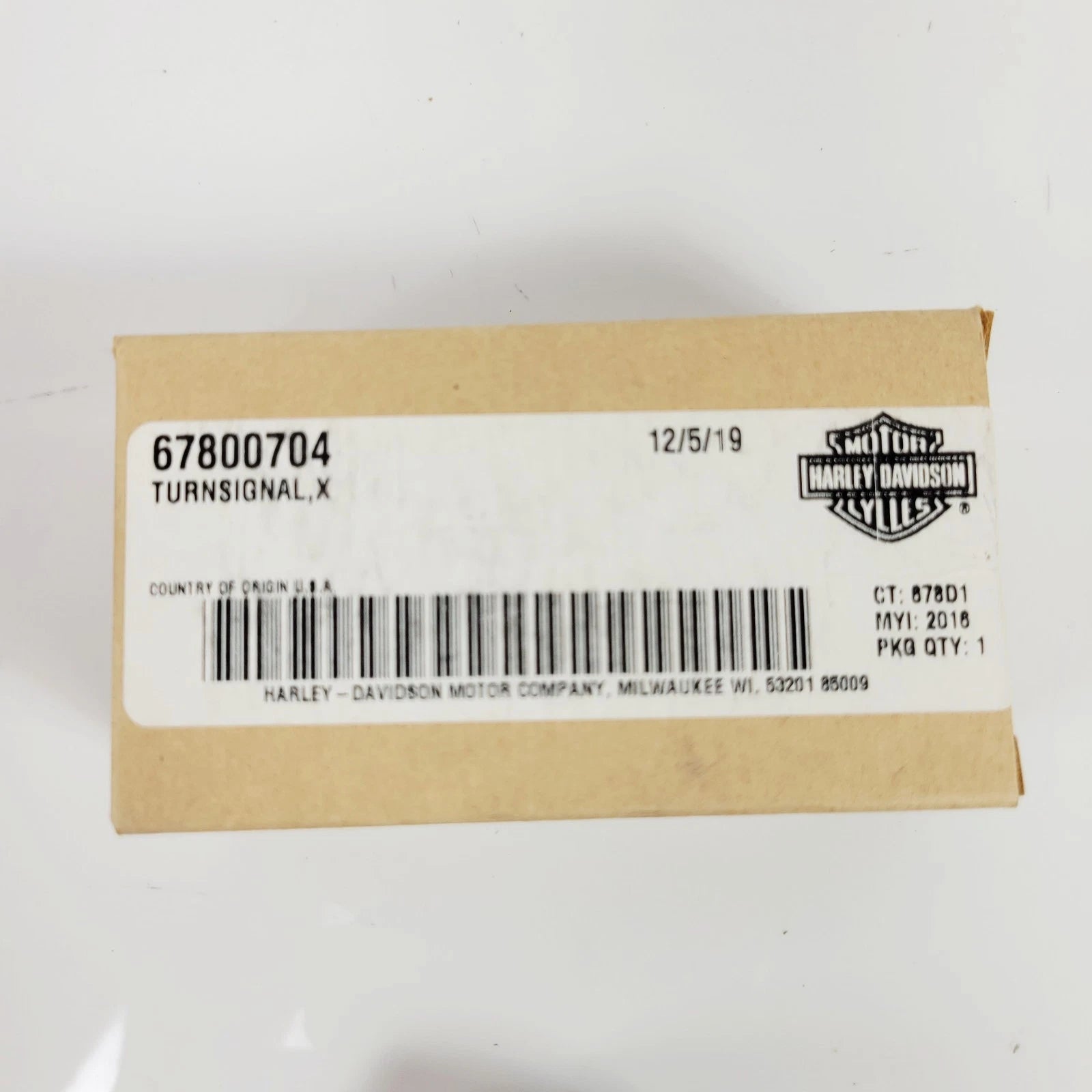 Left Front Turn Signal Bracket for Harley-Davidson Road Glide (2015–2023) 67800703