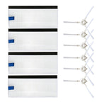 2X Side Brush with Filters for Vacuum Cleaner Attachments