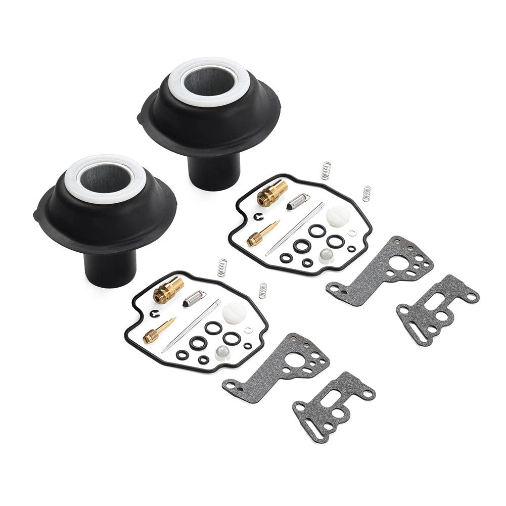 2 Sets Carburetor Repair Kit for Yamaha Virago XV535 XV400 XV500 (1981–1999)