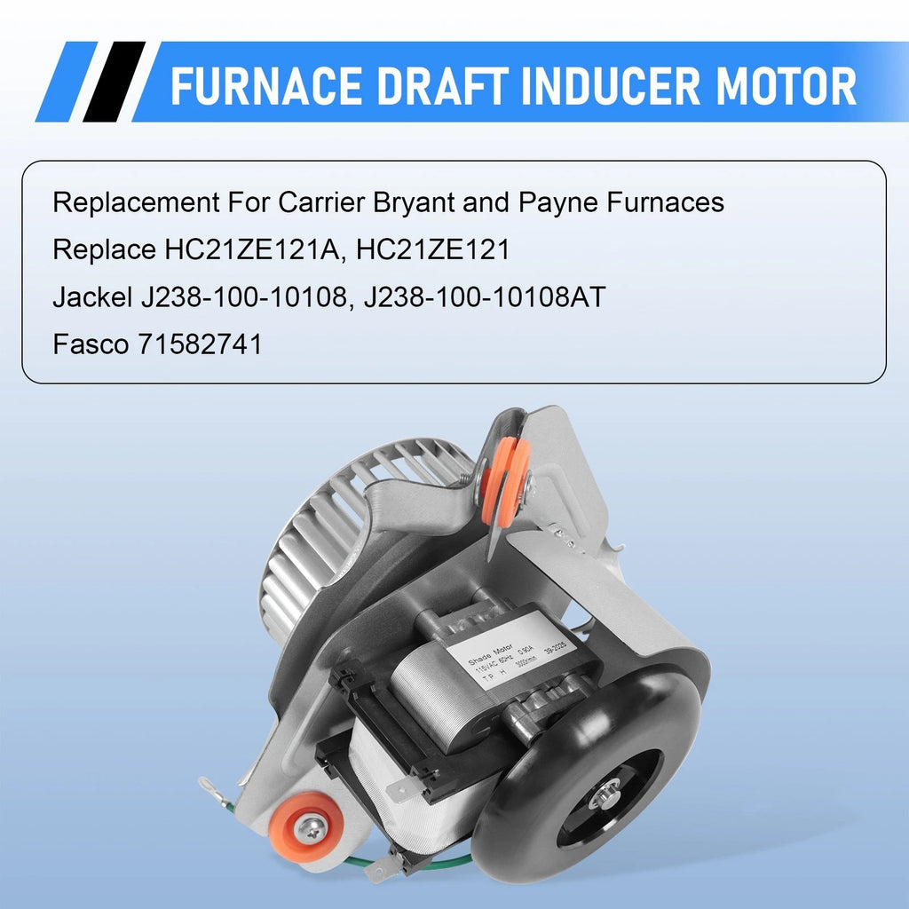 Furnace Draft Inducer Blower Motor Assembly for Jakel