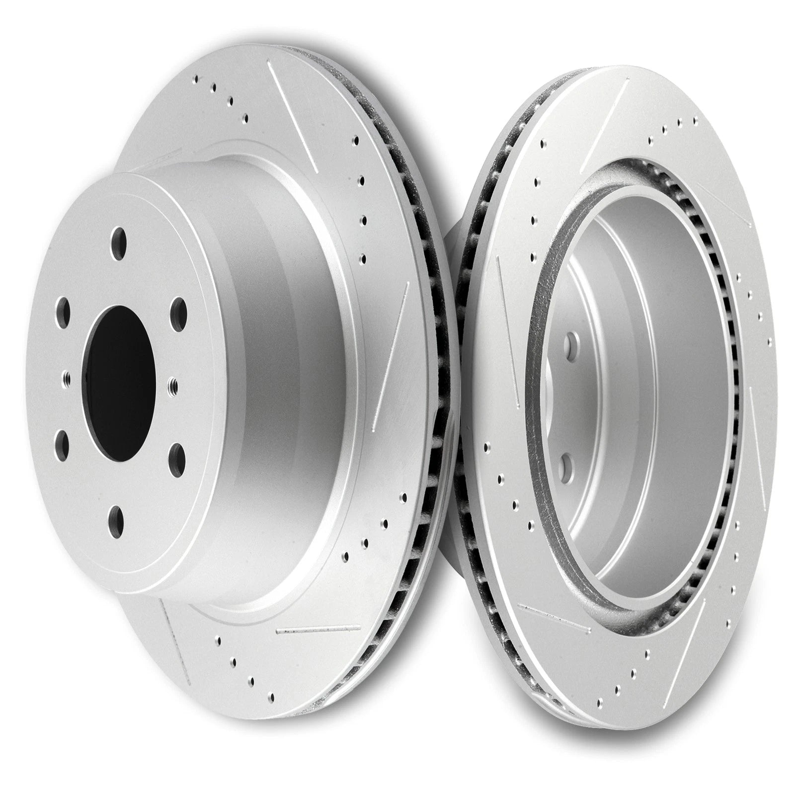 Set of 4 Drilled Disc Brake Rotors for Silverado Sierra Suburban Tahoe