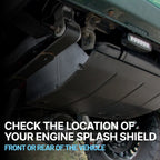 Engine Splash Shield for Honda CR-V (2007–2009) Lower
