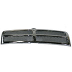 Replacement Silver Chrome Plastic Front Grille for Toyota Hilux (2005–2015)