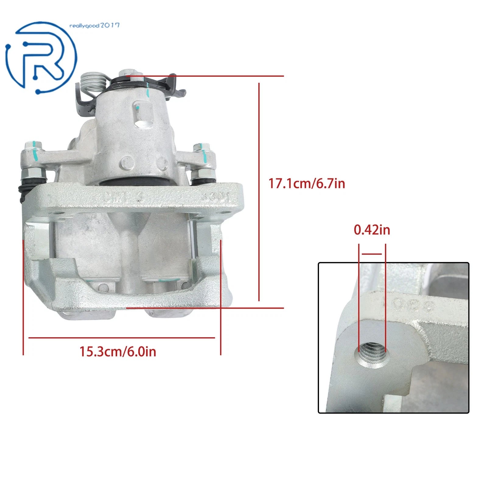 Brake Caliper Set for Chevrolet Malibu (2013) Rear Left Right