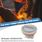 Set of 4 Rear Brake Taillight Bulb Sockets No.4676589 for Jeep Grand Cherokee 