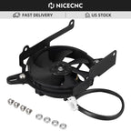 NICECNC Radiator Cooling Fan Kit for KTM 125 250 300 350 450 SX XC F (2023–2025)