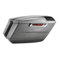 Hard Saddlebags for Harley CVO Street Glide (2023–2025) Dark Platinum Pinstripe