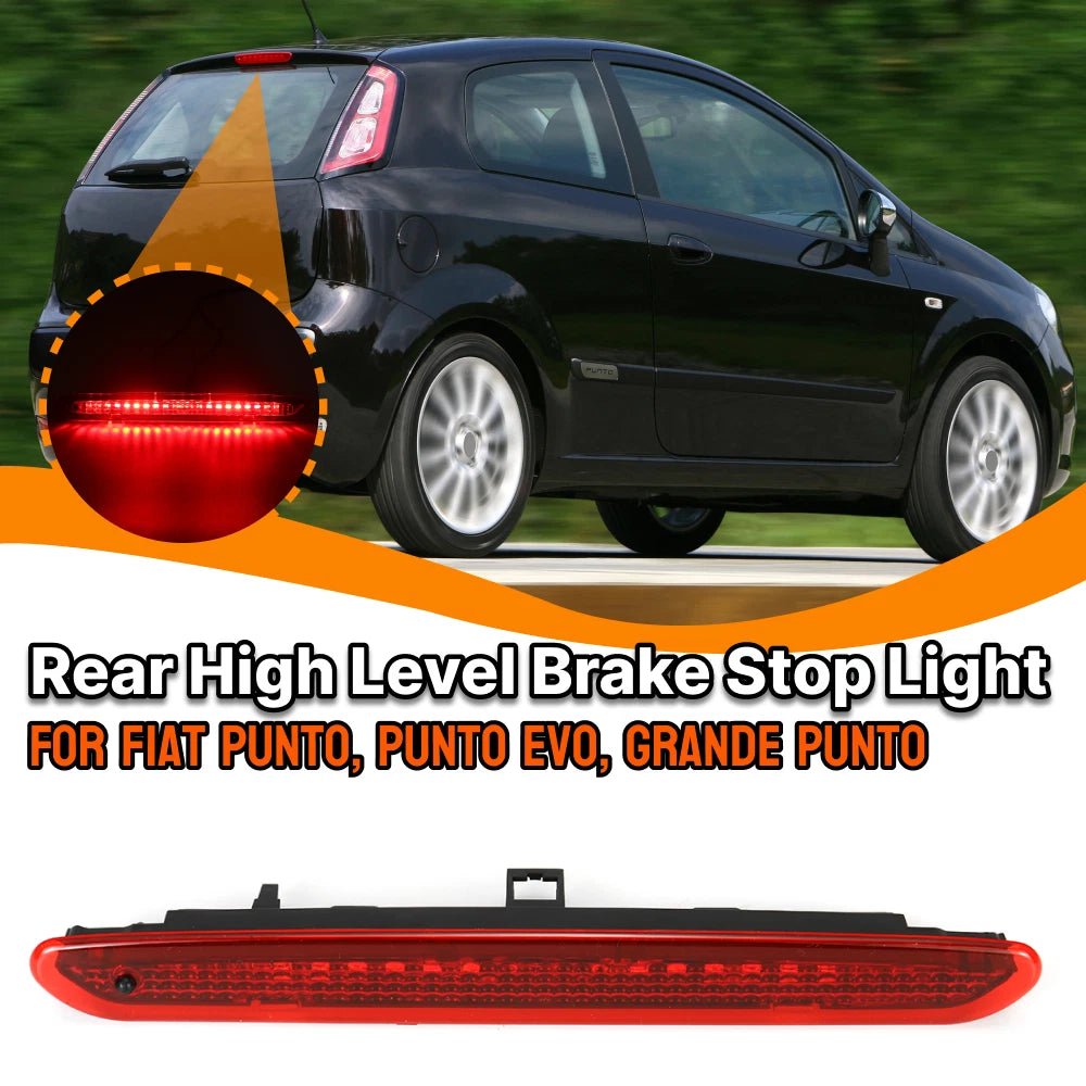 Rear High Mount Brake Stop Light for Fiat Grande Punto (2005–2018)