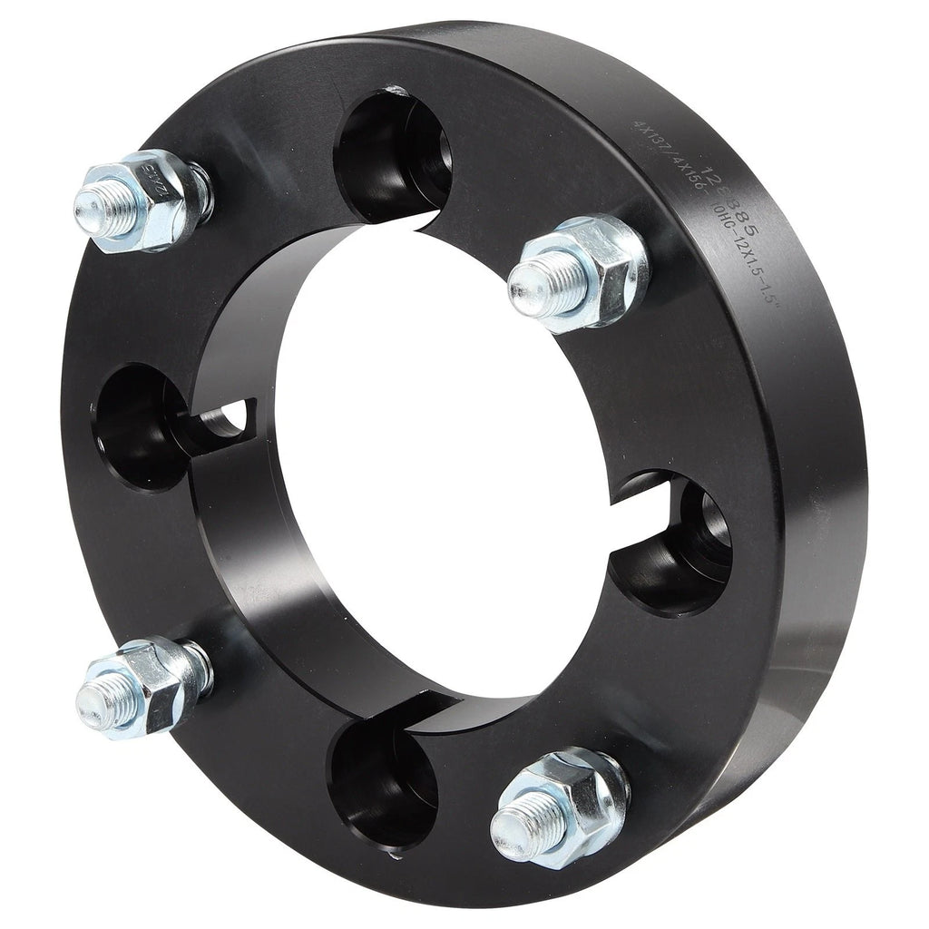 2X 1.5" Wheel Adapters 4x137 to 4x156 12x1.5 for Kawasaki Bayou (220-250)