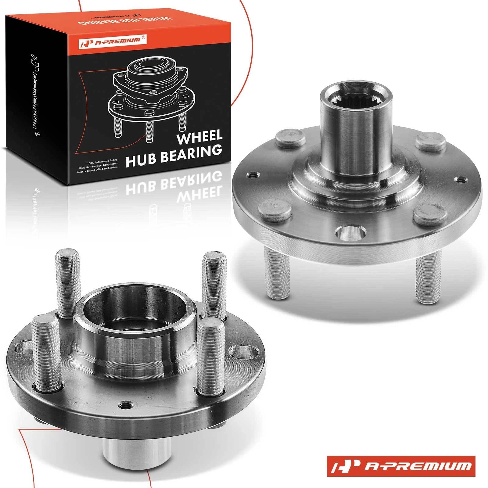 2X Front Wheel Hub for Chevy Spark Aveo Pontiac Wave5 (2004–2017)