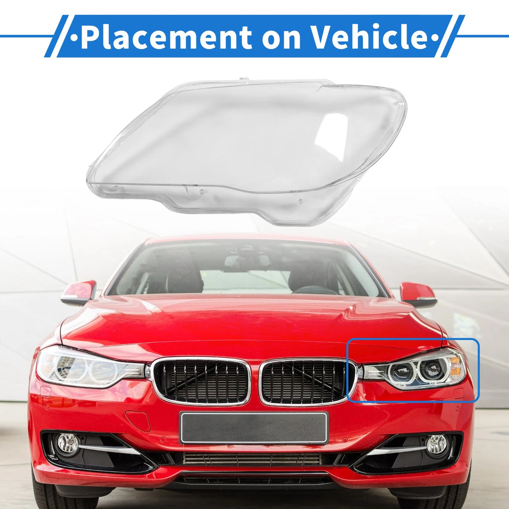 1 Pc Headlight Lens Cover for BMW 7 Series E65 (2002–2008) No. 63127162117