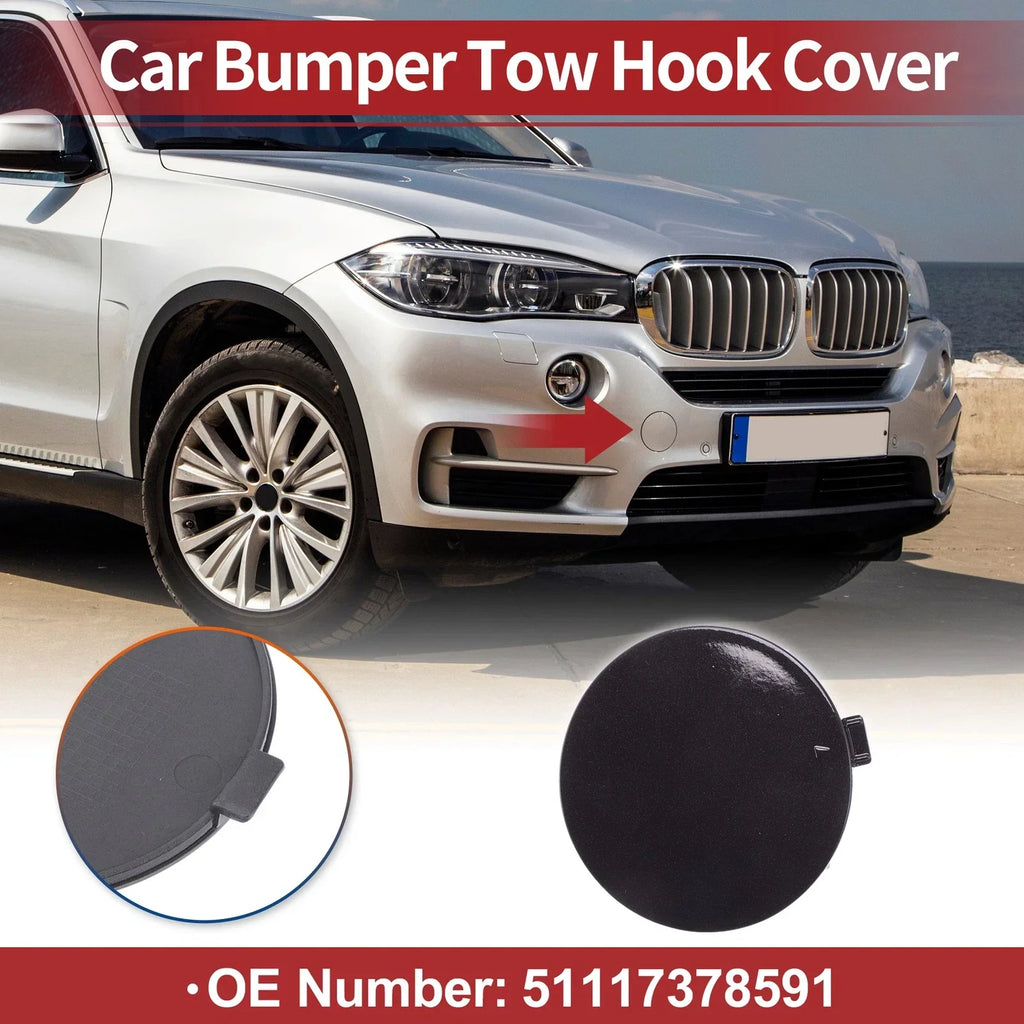 Tow Hook Cover Front Bumper for BMW X5 F15 (2014-2018)