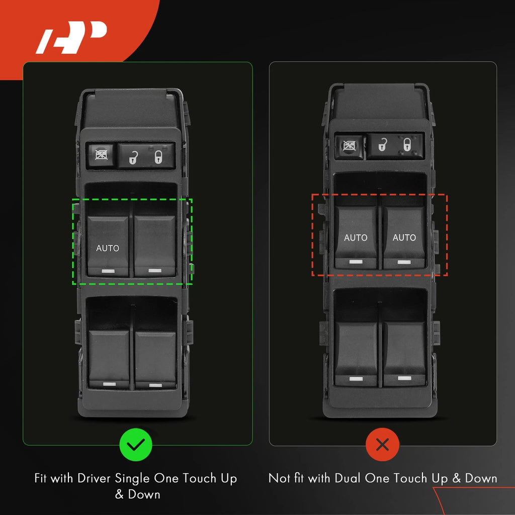 Power Window Switch for Ram Dakota, Jeep Compass (2011)