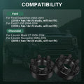 4X 2" Hubcentric Wheel Spacers 6x135 14x2 for Ford F-150 Expedition (2003–2014)